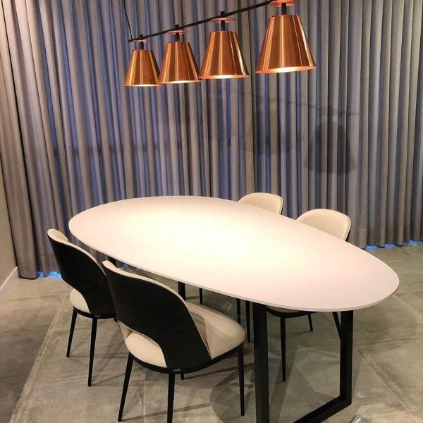 mesa quartzo branco projeto squ4ared